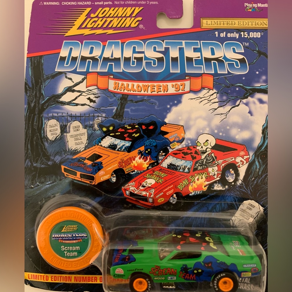 Johnny Lighting Dragsters Halloween ‘97 The Scream Team